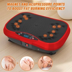 Vibration Platform Plate Whole Body Exercise Fitness Massager Machine Slim 330lb