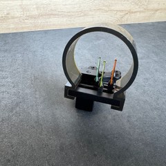 Generic 3 Pin Fiber Optic Bow Sight w/ Oversized Yellow Ring Guard – Used