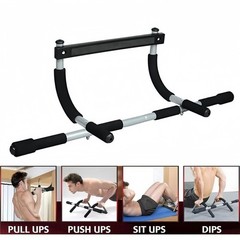 Portable Doorway Pull Up Bar Heavy Duty Multi-Grip Chin Up Bar Home Gym Fitness