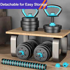 Adjustable Dumbbells, 45LBS 4-in-1 Portable with Adjustable Weights Dumbbells
