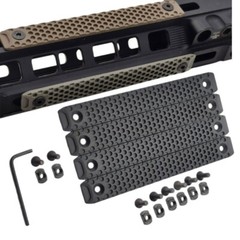 4pcs MLOK Rail Hand Protection Hunting Rail Cover Panel for M-lok System 120MM