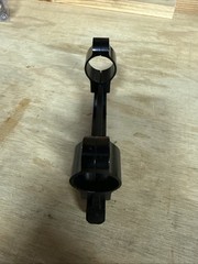 Unknown 1” Integral Scope Mount 45° Dovetail Clamp Boxed B Mark Aluminum