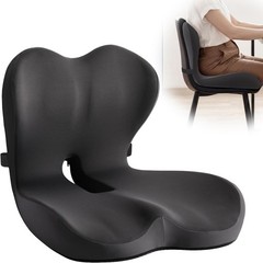 Vdovsta Ergonomic Seat Cushion for Tailbone & Low Back Pain Relief, model 001