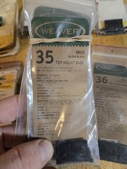 (1) weaver scope mount bases #12-46 (sold individually)