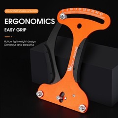 WEST BIKING Bike Spoke Tension Meter Measure Bicycle Wheel Repair Tool Orange