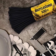 5.6MM BattleCord – 2650lb Tensile Strength (Black, 50)