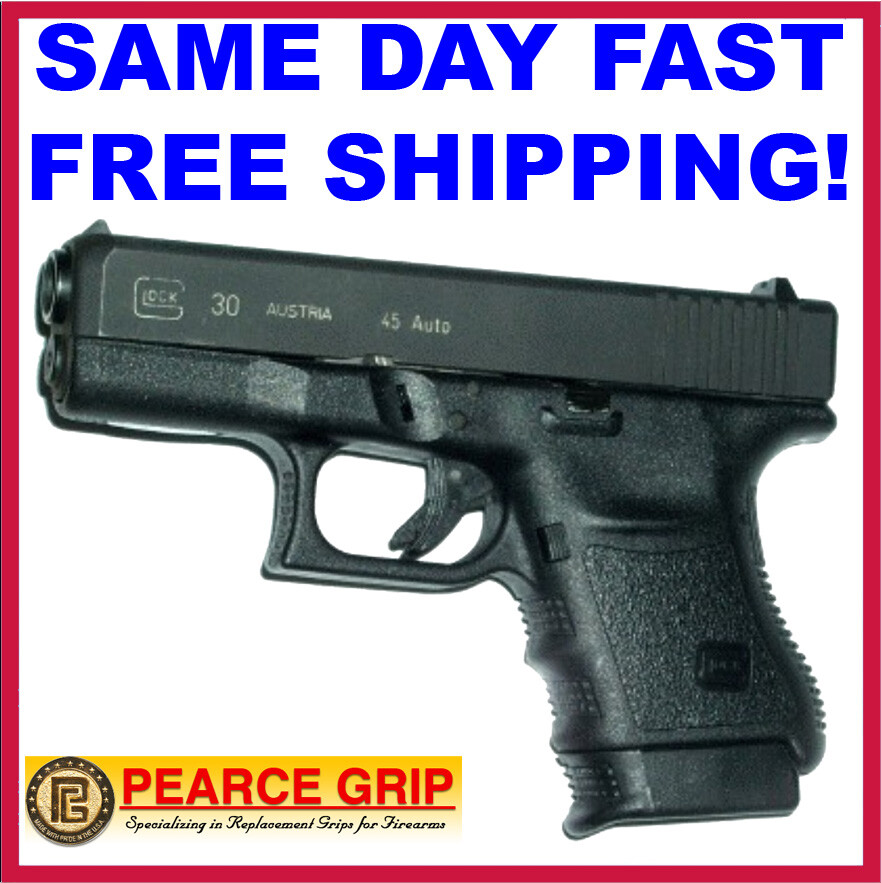Pearce Grip PG-30 Grip Ext. for Glock G30 G30S G30SF SAME DAY FAST FREE SHIPPING