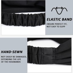 Men Women Non-Slip Breathable Sweat Headbands for Exercise Cycling Gym Running