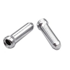 Bike Cable End Caps 50/100PCS Aluminum Alloy Brake Shift Wire Tip Crimp Caps