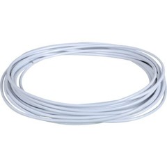 General-purpose vinyl tube, inner diameter 2.5mm, white, length 10m, TB2.5W-10