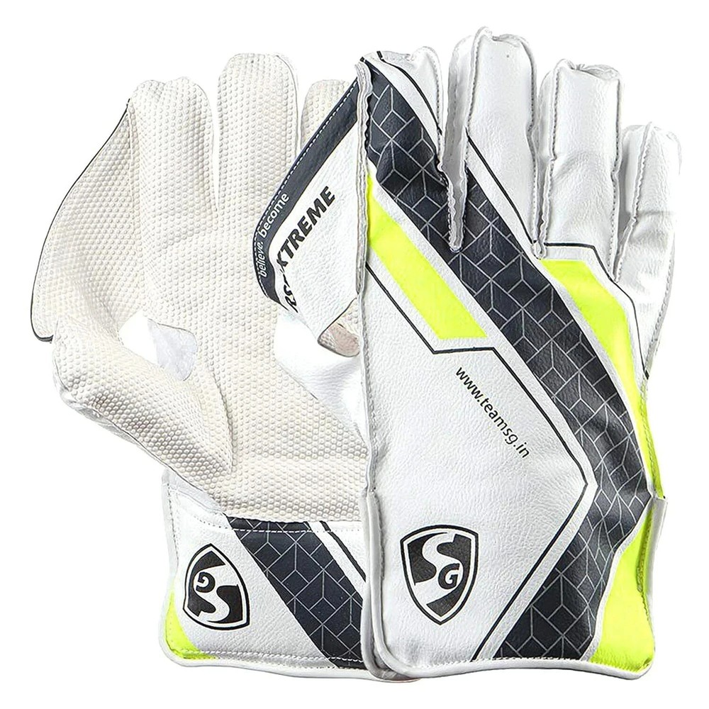 Cricket S G Wicket Keeping Gloves (Colour May Vary), Polyvinyl Chloride & Rubber