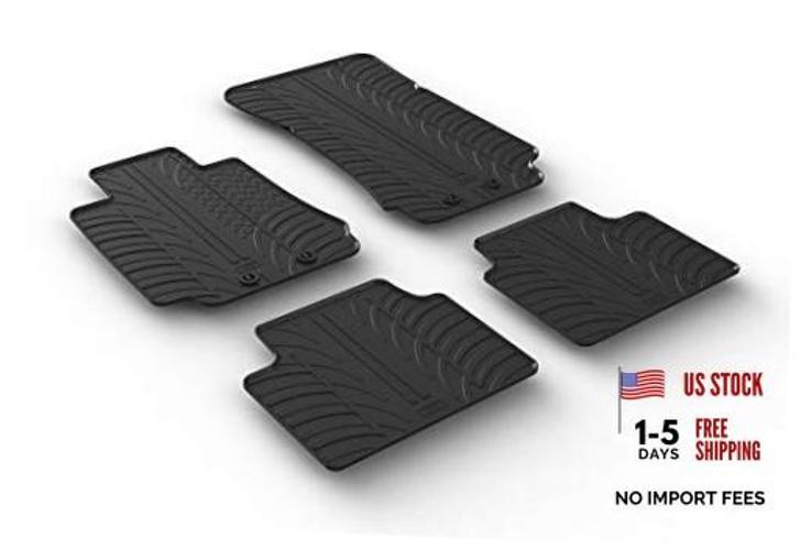 USA Custom Fit All-Weather Rubbers Intended Floor Mat Giulia Sedan (2016-2024)