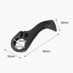 Ergonomic Bicycle Inner Bar Ends For MTB Bike Handlebar Improve Hand Position