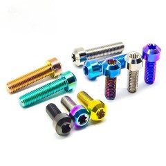 Titanium Bolt M8x10 15 20 25 30 35 40 45 50mm Round Torx T40 Head Screw Grade 5