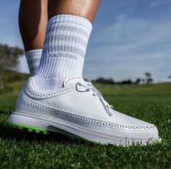 adidas Men’s White Modern Classic 80 Spikeless Golf Shoes ID4748 Size 8.5