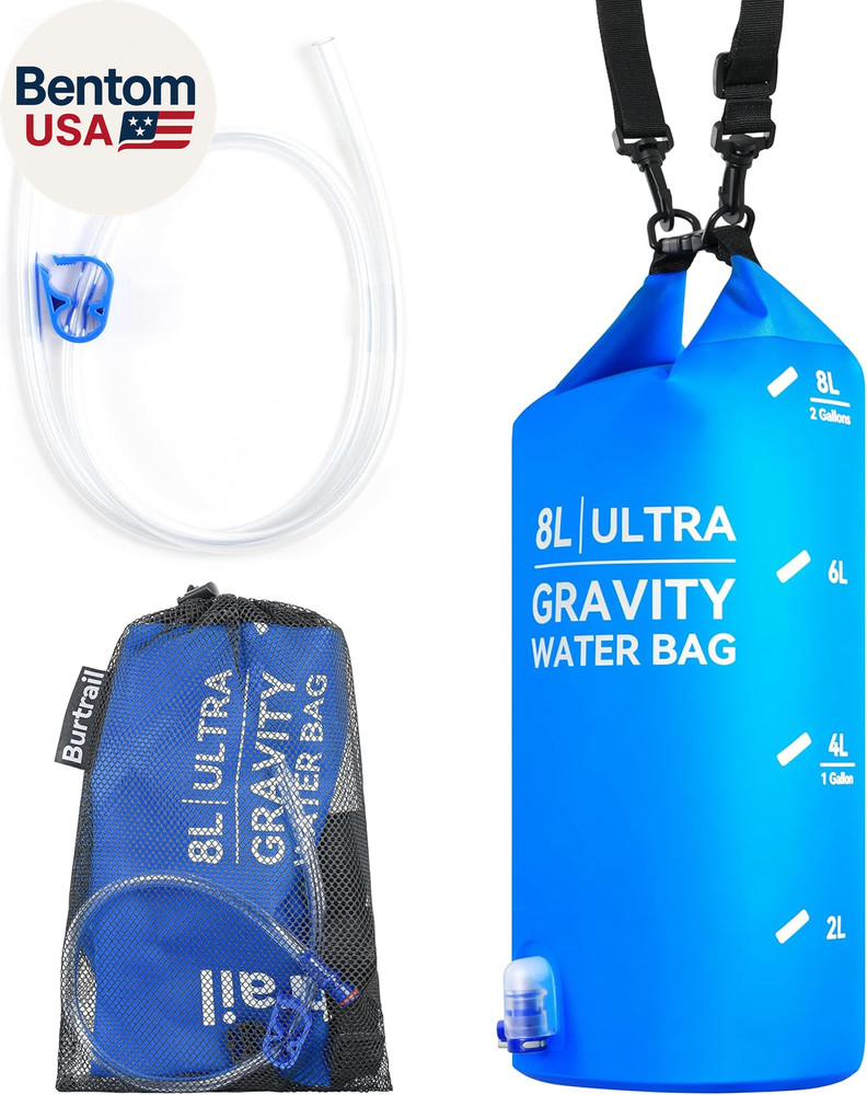 Ultra Gravity Water Bag, Compatible with Water Filter & Water Filtration System,
