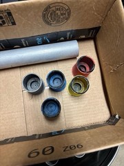 37mm 3D Printed Base. CNC Alum 34.4mm ID (same Fit) Sizes 1.8/2/2.5/3/4/5”
