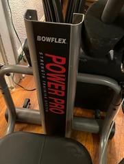 Bowflex Power Pro Adjustable Ergonomic Home Gym Chest Press Lat Pull Down