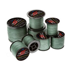 100/300/500/1000M Moss Green Super Strong Dyneema Braided Fishing Line