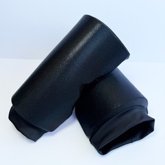 Pro Grade Wrestling ELBOW PADS Glossy Black elbowpads Custom Gear S/M/L/XL