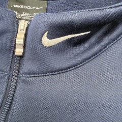 Nike Golf Pullover Mens XXL Navy Blue Therma-FIT Quarter Zip 479462-419