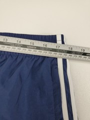 Adidas Sprinter Shorts Men&rsquo;s XL Navy Blue 3 Stripe Athletic Running Work Out