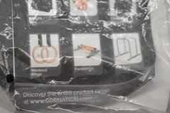 GORNATION Premium Dip Bars Replacement Hardware Kit Black Plastic Steel Gym