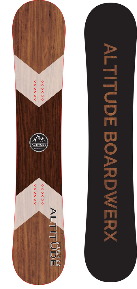 MEN’S ALTITUDE “SEEKER 2.2” SNOWBOARD 165 WIDE (ROCKER CAMBER ROCKER)