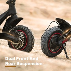 Electric Scooter 2000W Dual Drive Up to 38MPH 80KM Range 10 » Off Road E-Scooter