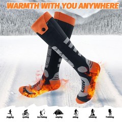 Electric Heated Socks Rechargeable Battery Men Women Winter Foot Warmer