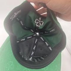 Titleist Golf Hat Adjustable Strapback Green Lucky Clover Irish
