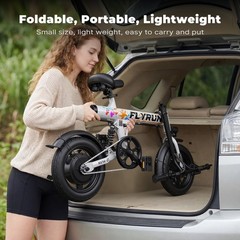 14&Prime;Folding EBike Peak 500W 36V Electric Bicycle Commuter City E Bike for Adults
