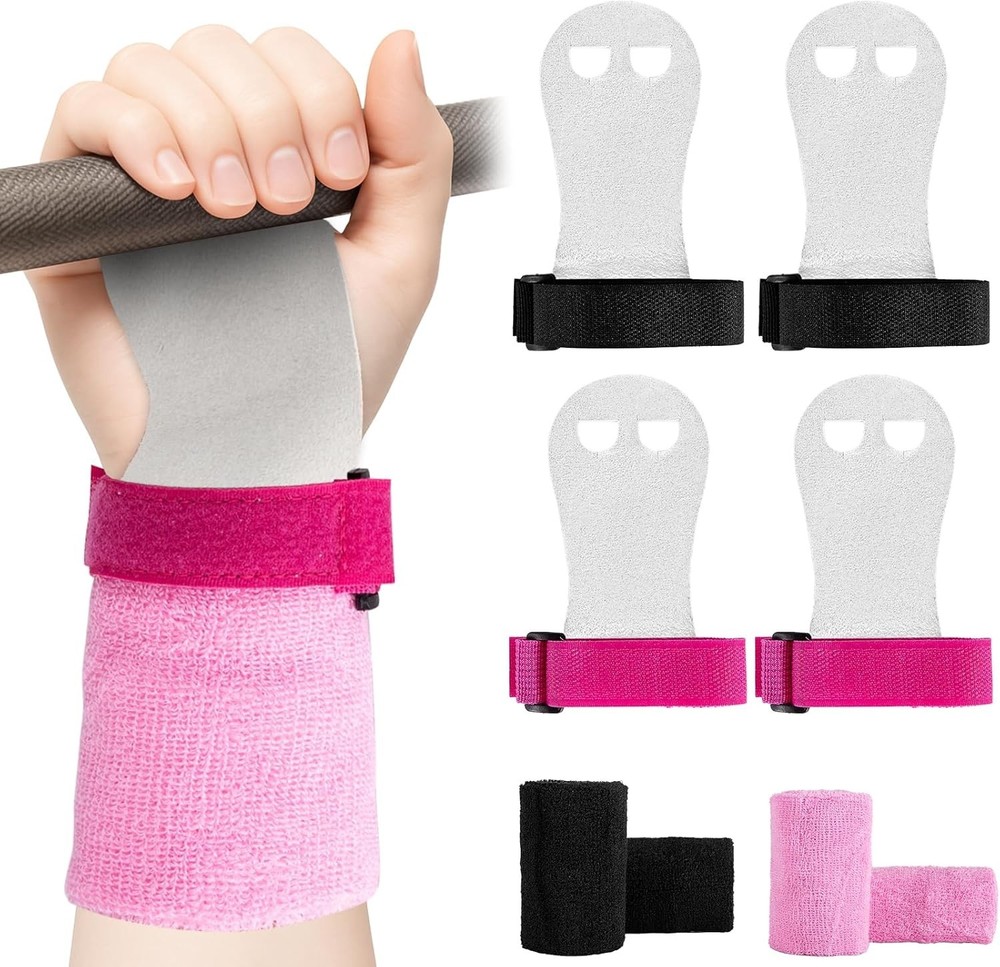 Gymnastics Hand Grips for Kids, Artificial Leather, Model 2.7×5.3/5.7/6.3