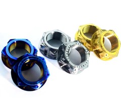 1 PcsTitanium Nut M22/M24*1.5mm Ti Flange Nuts for BMW S1000RR Motorcycle Tuning