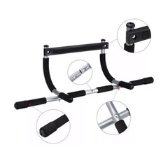 Portable Doorway Pull Up Bar Heavy Duty Multi-Grip Chin Up Bar Home Gym Fitness