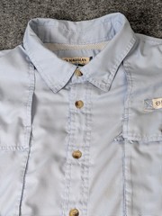 Magellan Outdoors Men’s 3XL Fish Gear SS Shirt Mag Wick Blue/White