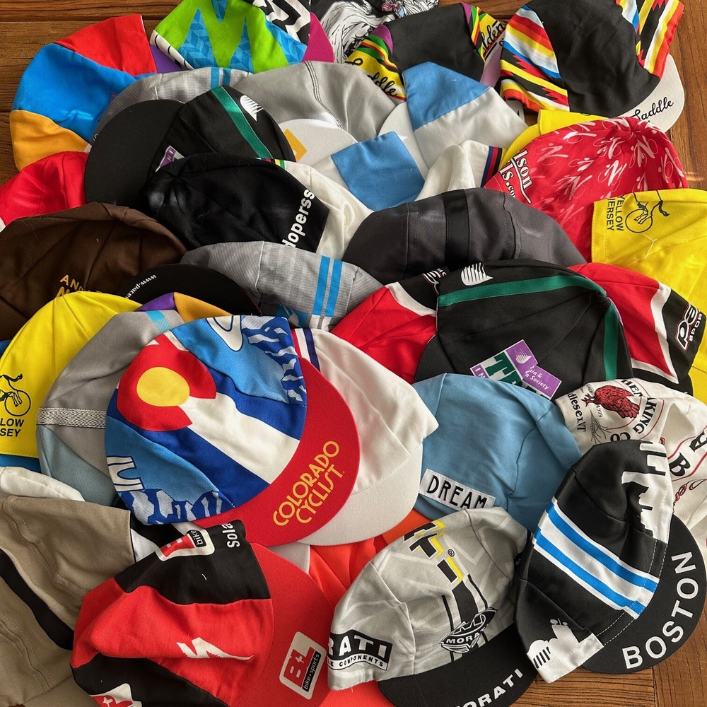CYCLING CAPS MYSTERY 3 PACKS !! SAVE BIG ON MULTIPLE CAPS !! FREE SHIPPING !!
