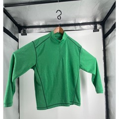 Pebble Beach Performance 1/4 Zip Bright Green Activewear/ Golf Pullover Size M
