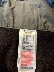Decathlon Wedze Ski Trousers Mens L Grey Water Repellent Insulated Snowboarding