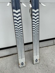 VTG 80s 185cm Volkl Weltcup Targa R w/ Tyrolia 470 Bindings Made in West Germany