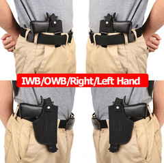 Tactical Concealed Carry gun holster Left/Right Hand IWB OWB Belt Weapon Carry