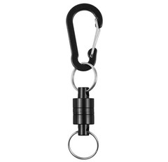 Strong Magnetic Net Holder 3.5kg with Strong Pro-Grade Carabiner Fishing Gear