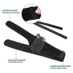 Shoulder Chest Gun Holster For Pistol Concealed Carry Universal Comfort Underarm