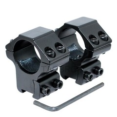 1&Prime; 1 INCH DOVETAIL Rifle Scope Rings,MEDIUM Profile 25MM Fits 3/8&Prime; 11mm 15mm