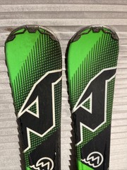 NORDICA AVENGER 75 SKIS 160 CM WITH NORDICA ADU BINDING Plates Green READ