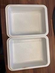 Coleman New NOS Cooler Tray Plastic Insert Ice Chest Food Steel Belted Camping