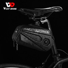 WEST BIKING Bicycle Saddle Bag Waterproof MTB Road Bike Cycling Seat Tail Bag