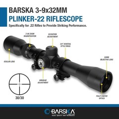 BARSKA AC13087 3-9X32mm Deer RIFLE SCOPE 30/30 Reticle No Fog WATERPROOF New