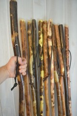 Tall Walking Sticks 48&Prime; up to 72&Prime; Custom Height Height + Strong Customized Staff