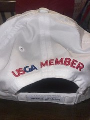 126th US Open Shinnecock Hills 2026 Hat Cap Peter Millar Strap Back White USGA